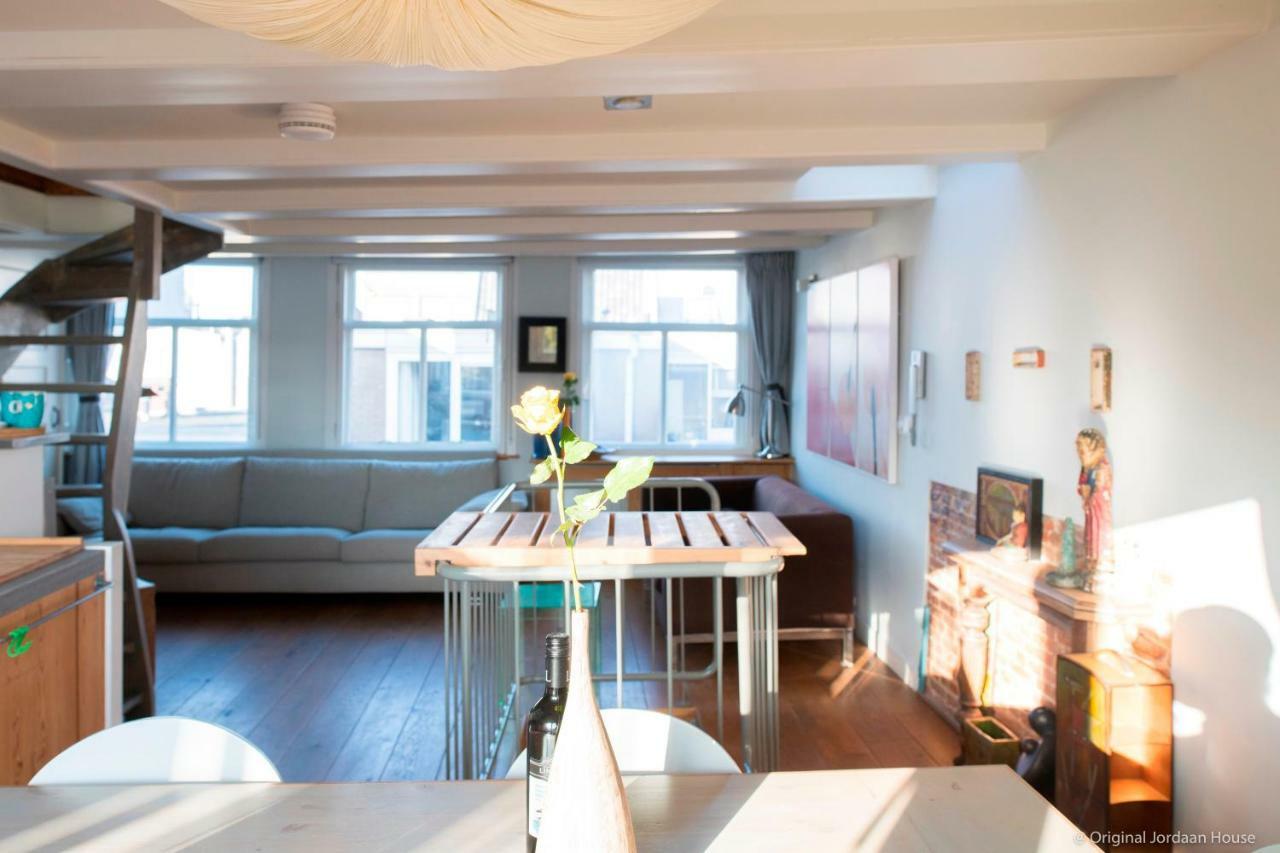 Original Jordaan House Apartment Amsterdam Bagian luar foto