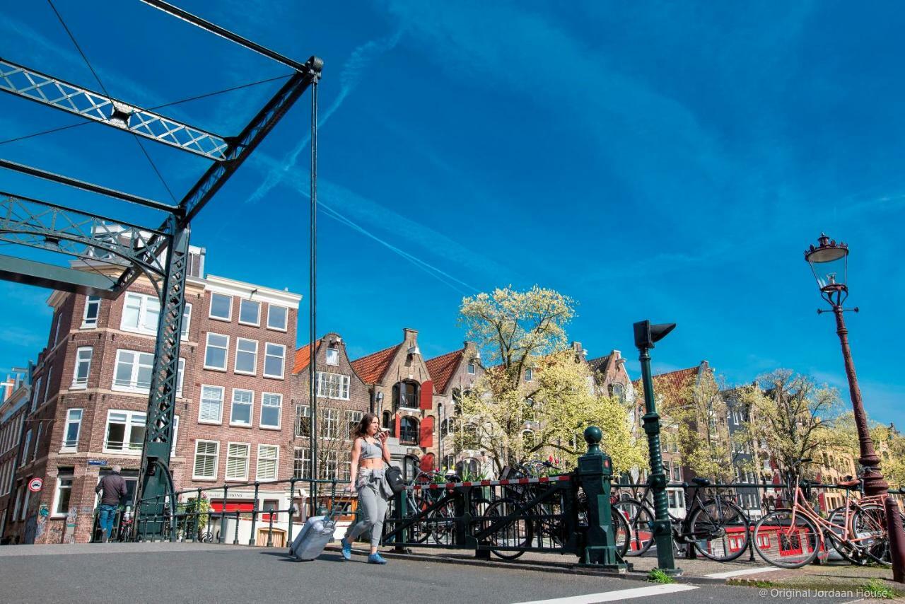 Original Jordaan House Apartment Amsterdam Bagian luar foto