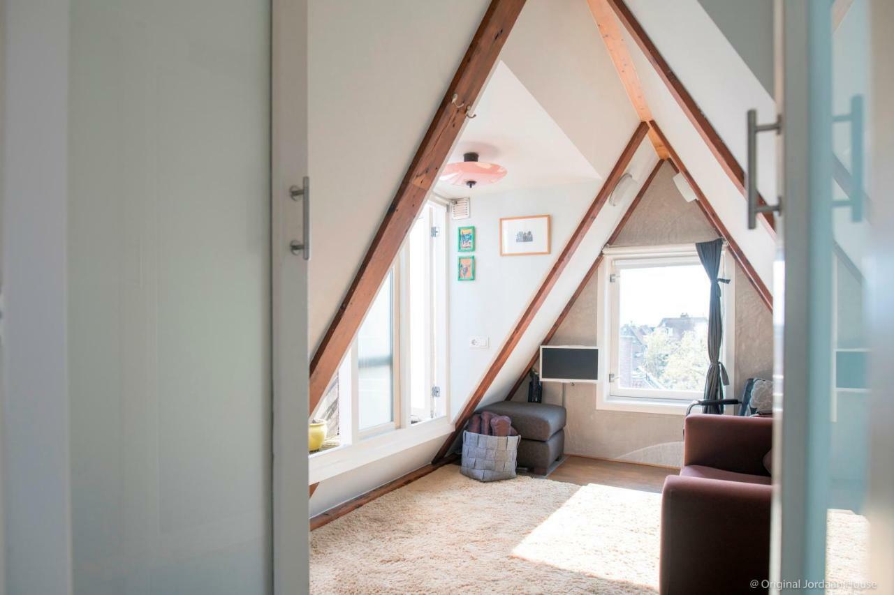 Original Jordaan House Apartment Amsterdam Bagian luar foto