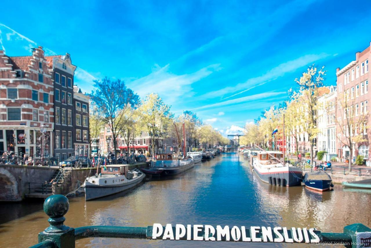 Original Jordaan House Apartment Amsterdam Bagian luar foto
