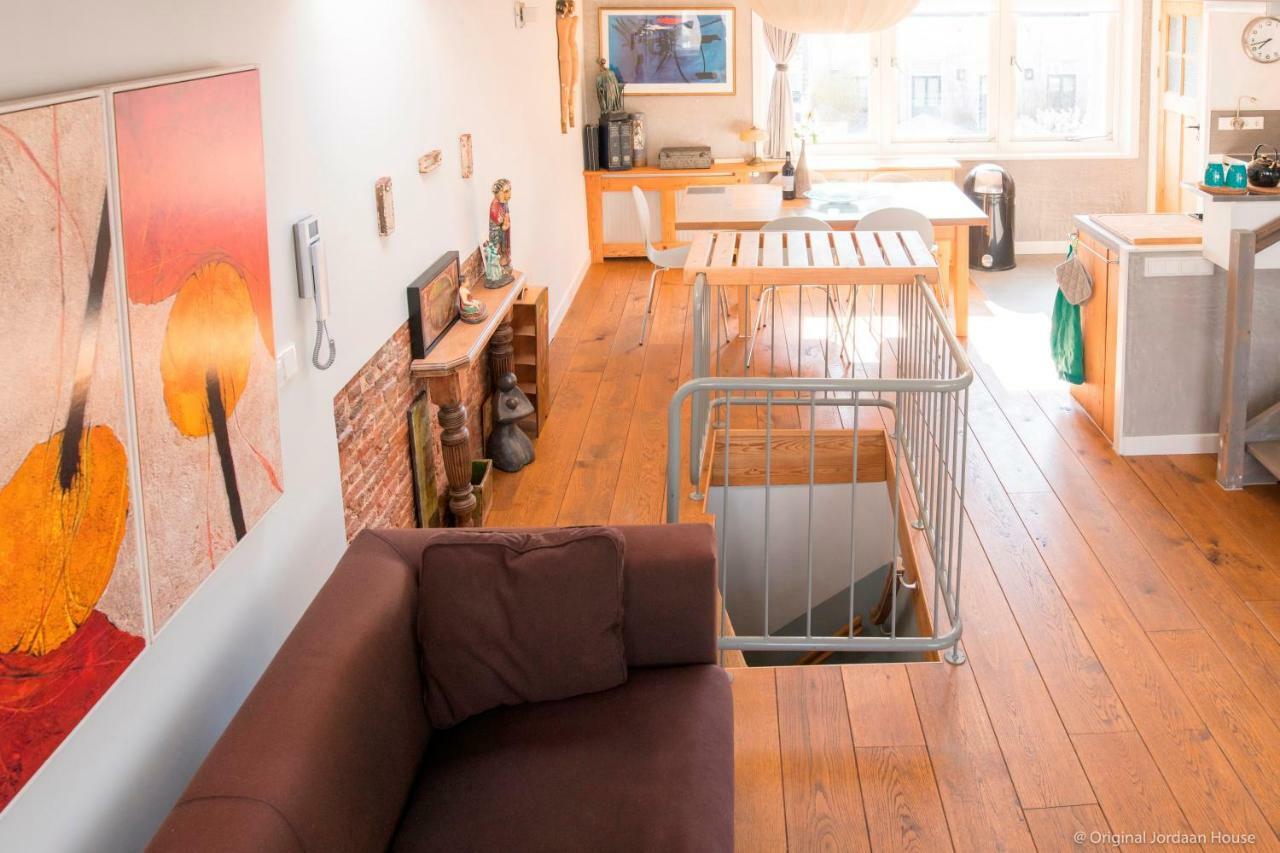 Original Jordaan House Apartment Amsterdam Bagian luar foto