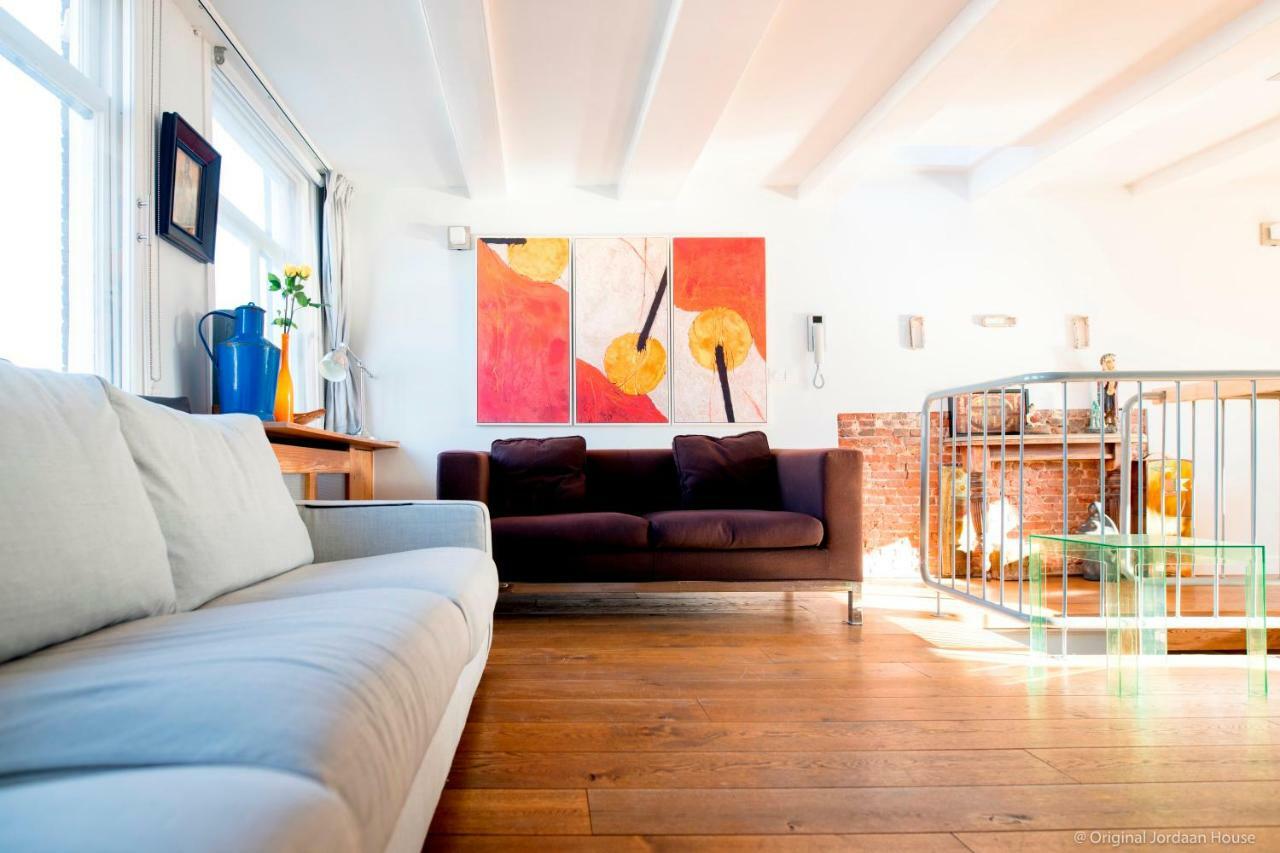 Original Jordaan House Apartment Amsterdam Bagian luar foto