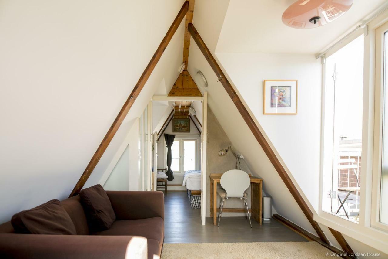 Original Jordaan House Apartment Amsterdam Bagian luar foto