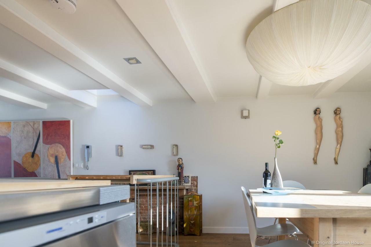 Original Jordaan House Apartment Amsterdam Bagian luar foto